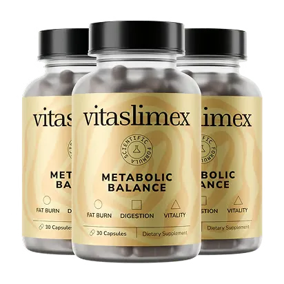 Lot de trois flacons Vitaslimex